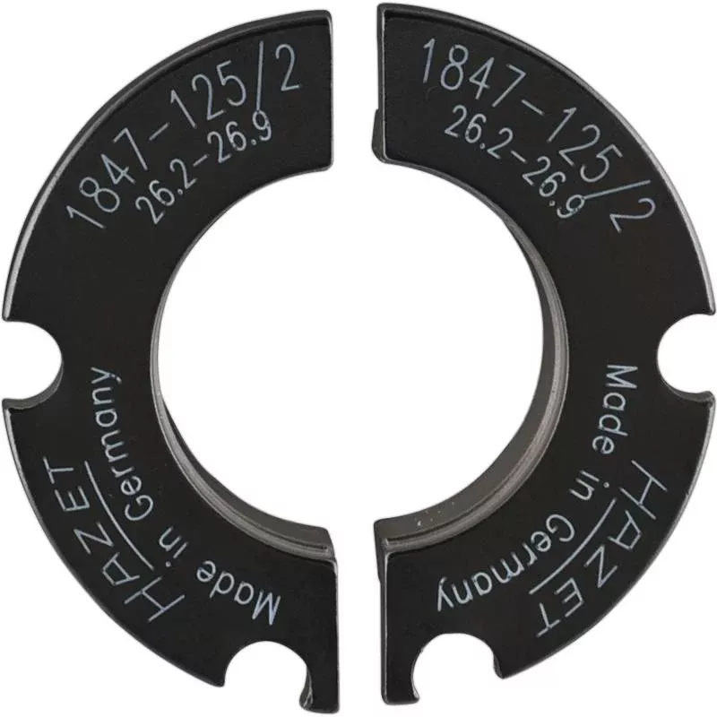 Hazet 1847-125/2 Half Shell Pair, ⌀ 26.2 – 26.9 mm