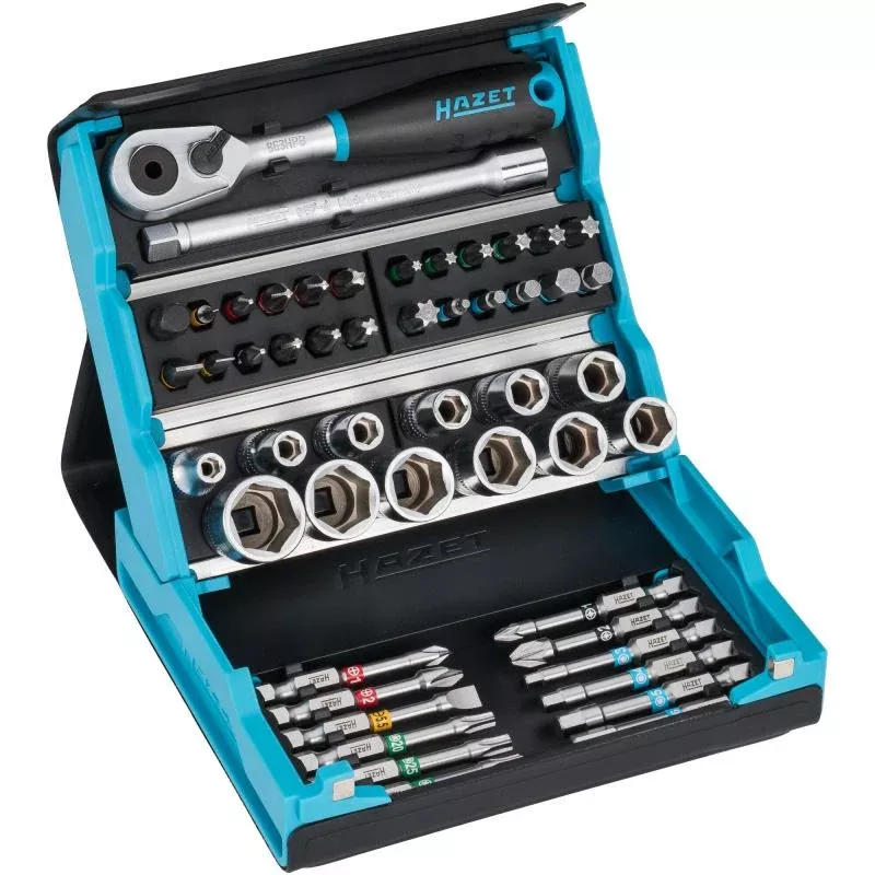 Hazet 2200SC-2 SmartCase Screwdriver Bit Set, 50 Pieces