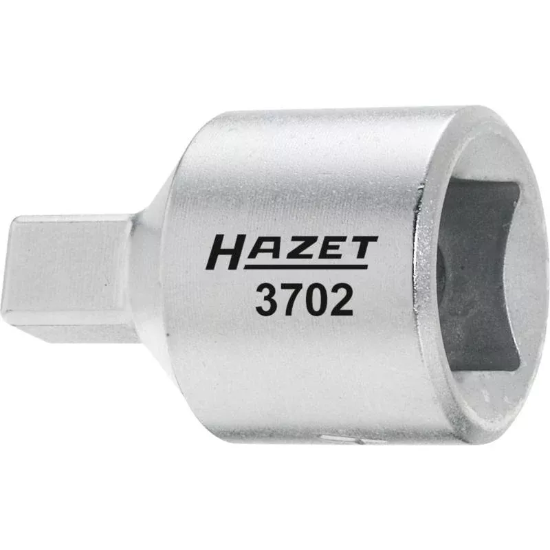 Hazet 3702 Oil Service Screwdriver Socket, 8mm Square, 1/2" Square Drive