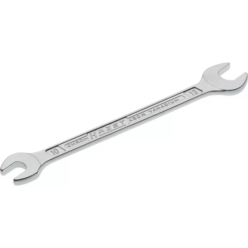 Hazet 450N-10X13 Double Open-End Wrench, 10x13mm