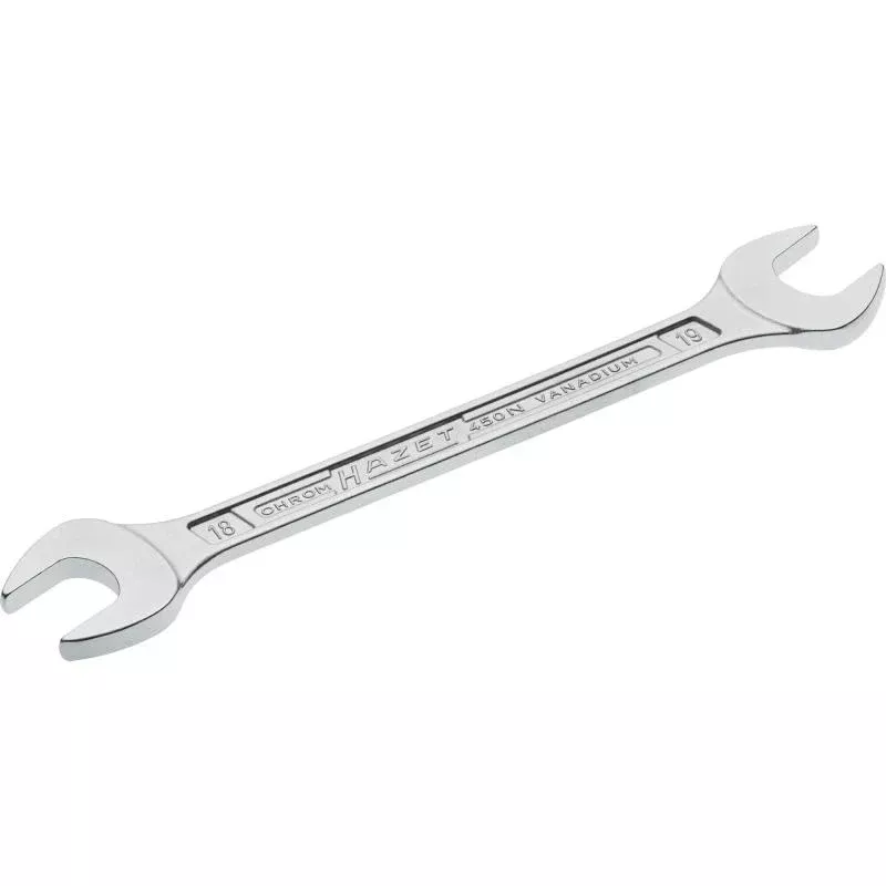 Hazet 450N-18X19 Double Open-End Wrench, 18x19mm