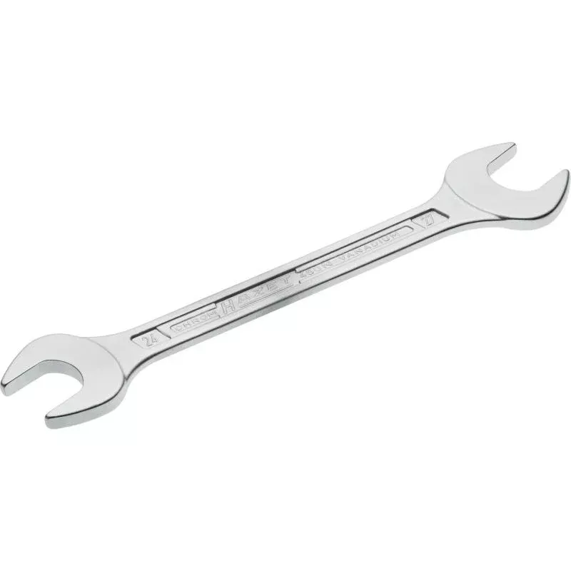 Hazet 450N-24X27 Double Open-End Wrench, 24x27mm
