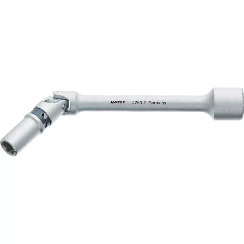 Hazet 4760-2 Glow Plug Wrench, 8mm Hex, 3/8" Square Drive