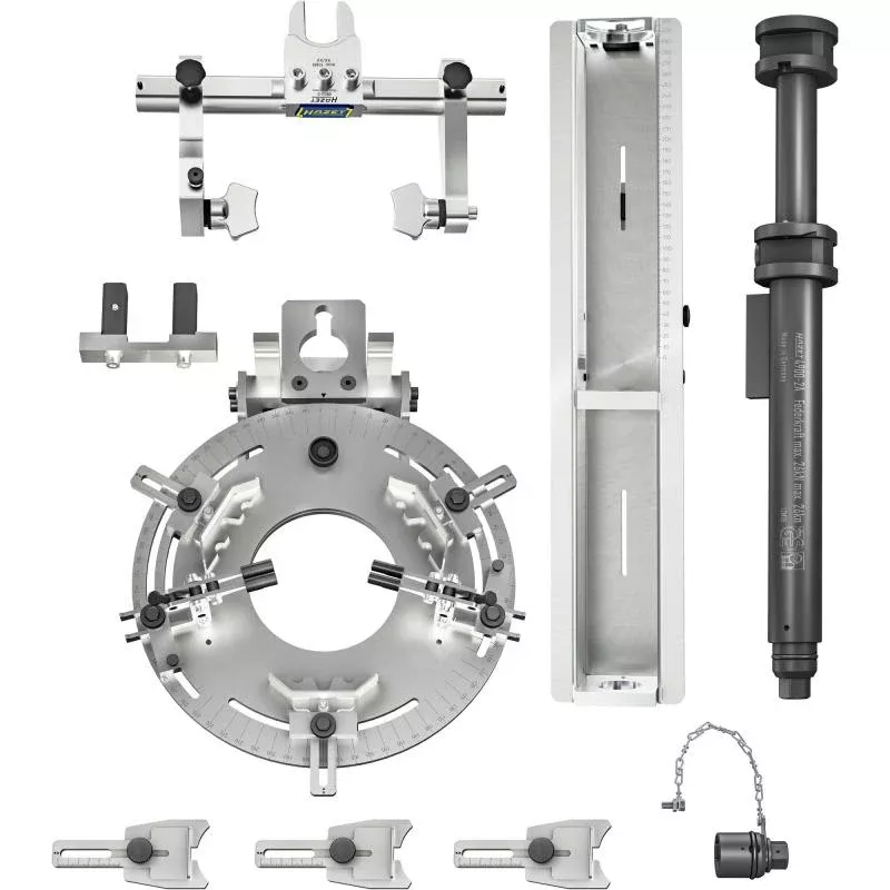 Hazet 4903/4 Stationary Universal Spring Vice, 4 Pieces