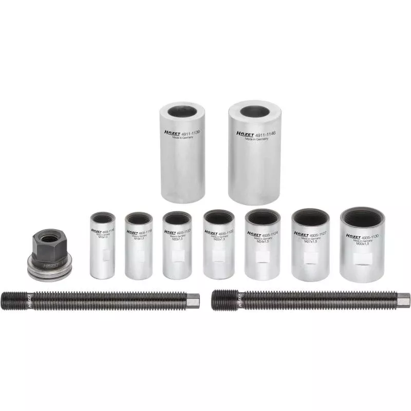 Hazet 4935-11/12 Drive Shaft Disassembly / Assembly Set, 12 Pieces