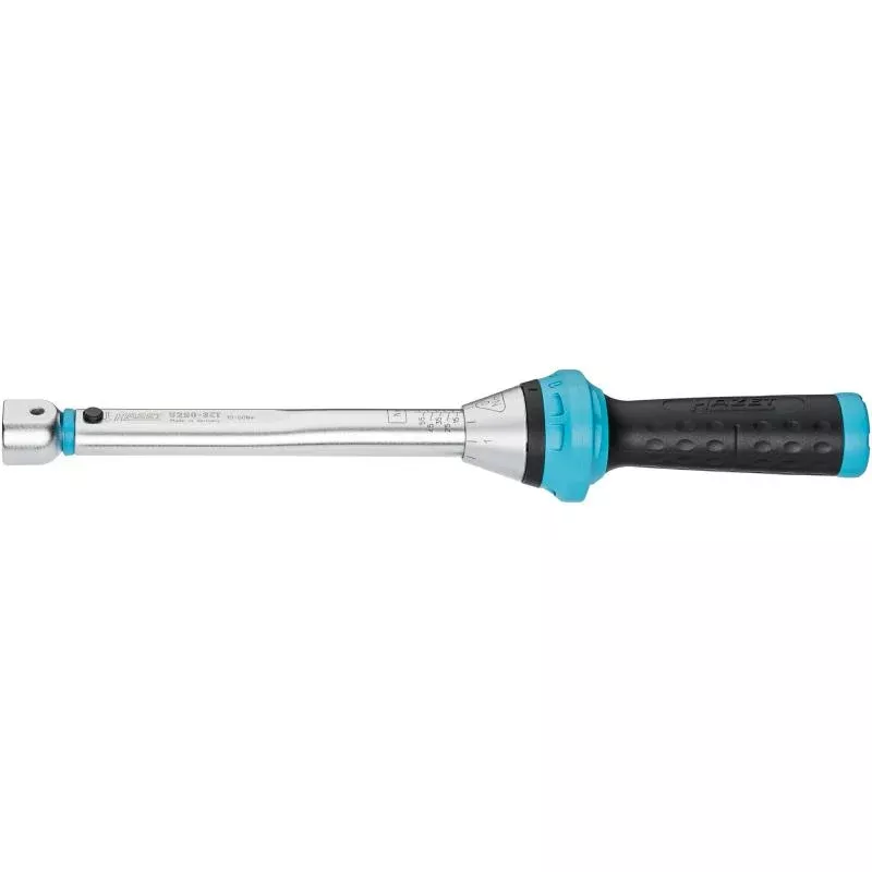 Hazet 5290-3CT Torque Wrench, 10-60 Nm, 9x12mm Insert Square