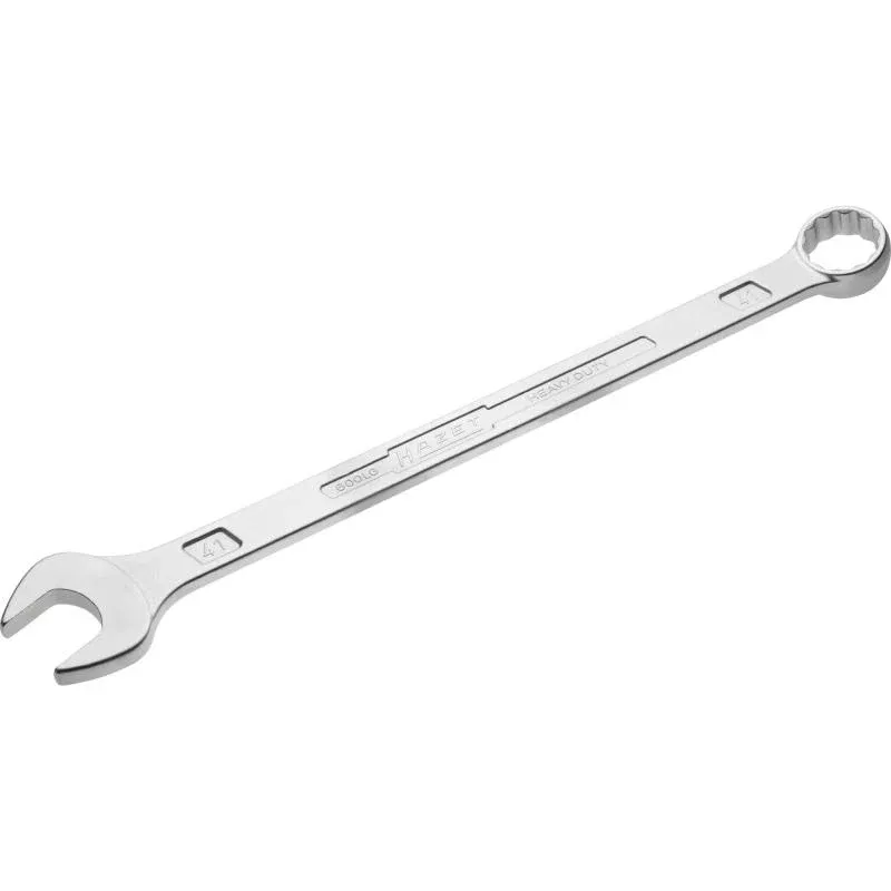 Hazet 600LG-41 Combination Wrench, Extra Long, Slim Design, 41mm