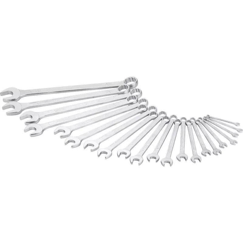 Hazet 600N/21 Combination Wrench Set, 12-Point, 21 Pieces