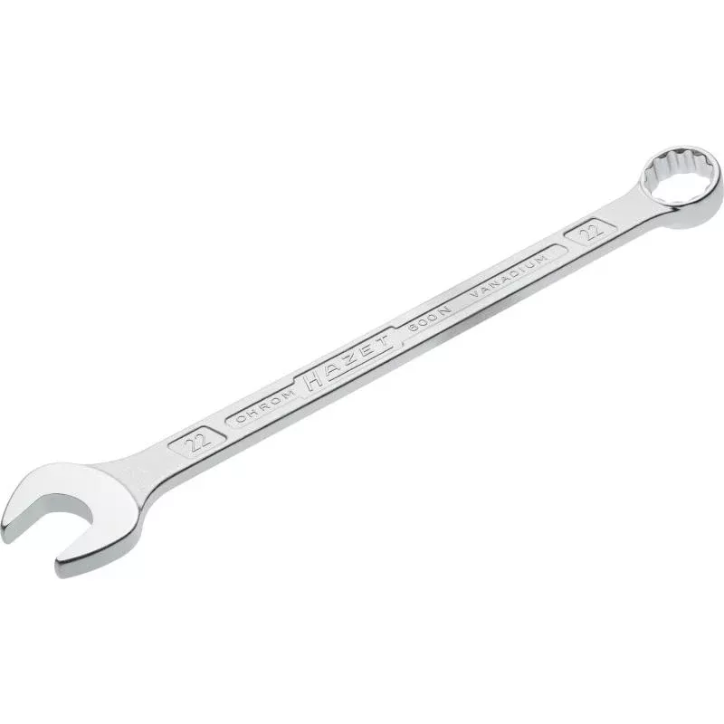 Hazet 600N-22 Combination Wrench, 12-Point, 22mm