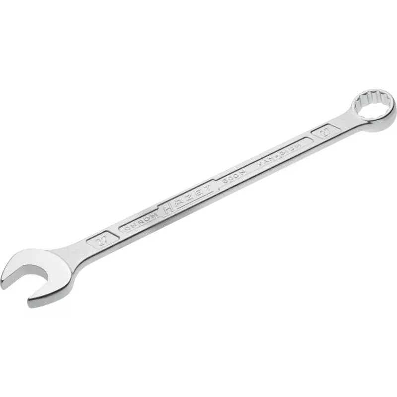 Hazet 600N-27 Combination Wrench, 12-Point, 27mm