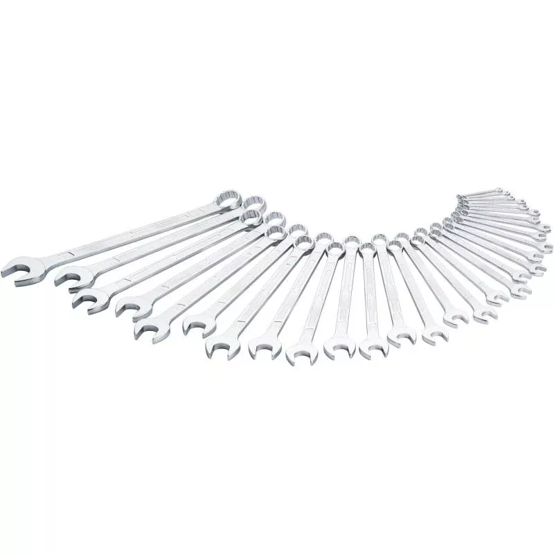 Hazet 600N/30 Combination Wrench Set, 12-Point, 30 Pieces