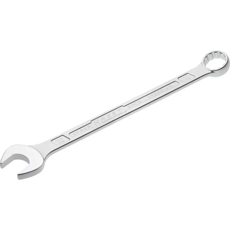 Hazet 600N-32 Combination Wrench, 12-Point, 32mm