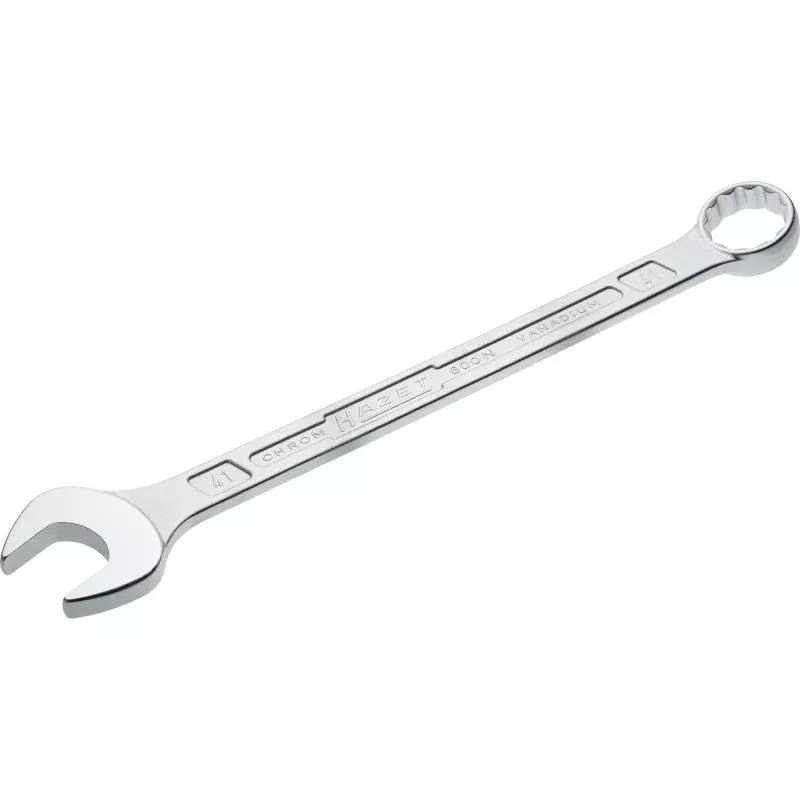 Hazet 600N-41 Combination Wrench, 12-Point, 41mm