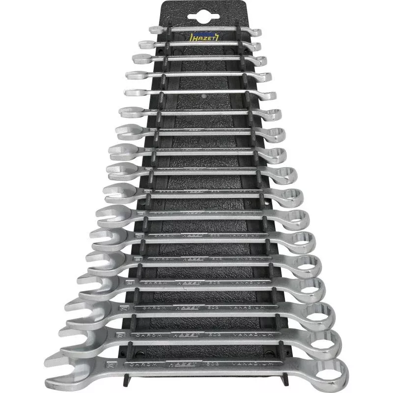 Hazet 603/17H Combination Wrench Set, 17 Pieces