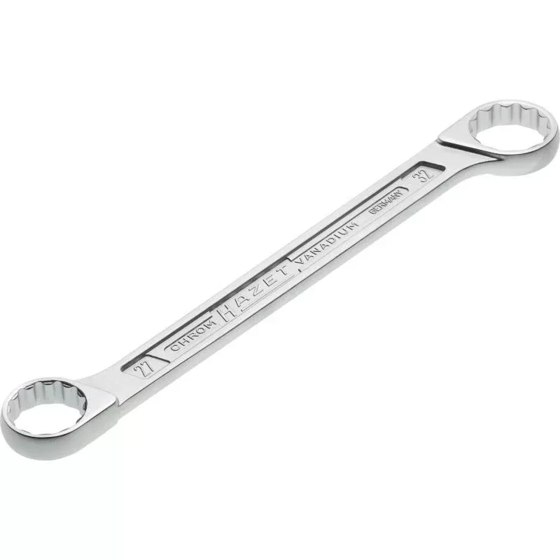 Hazet 610N-27X32 Double Box-End Wrench, 12-Point, 27x32mm