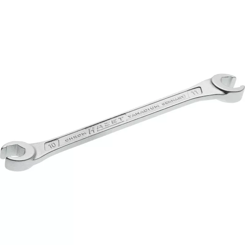 Hazet 612-10X11 Double Box-End Wrench, Open, Hex, 10x11mm