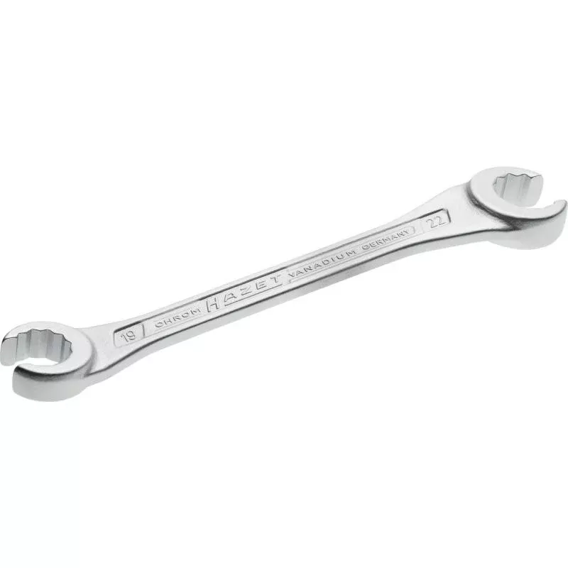 Hazet 612-19X22 Double Box-End Wrench, Open, 12-Point, 19x22mm