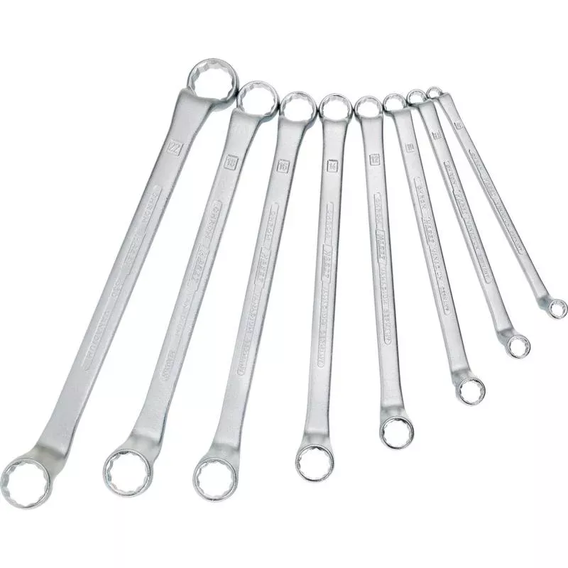 Hazet 630/12 Double Box-End Wrench Set, 12-Point, 12 Pieces