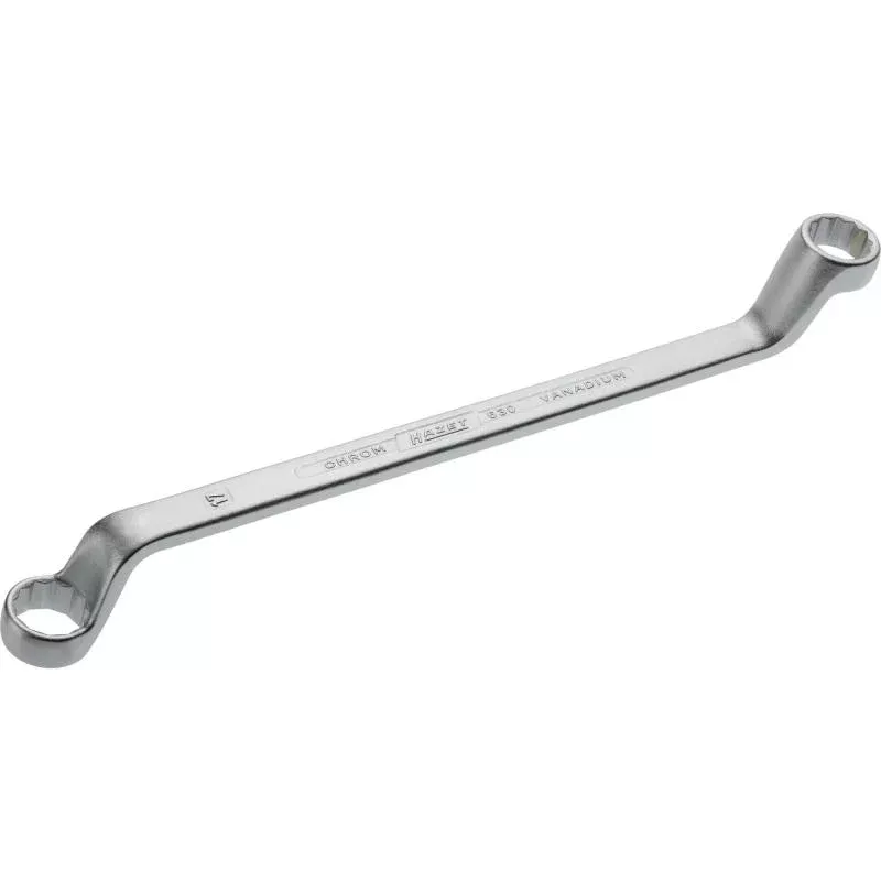 Hazet 630-16X17 Double Box-End Wrench, 12-Point, 16x17mm