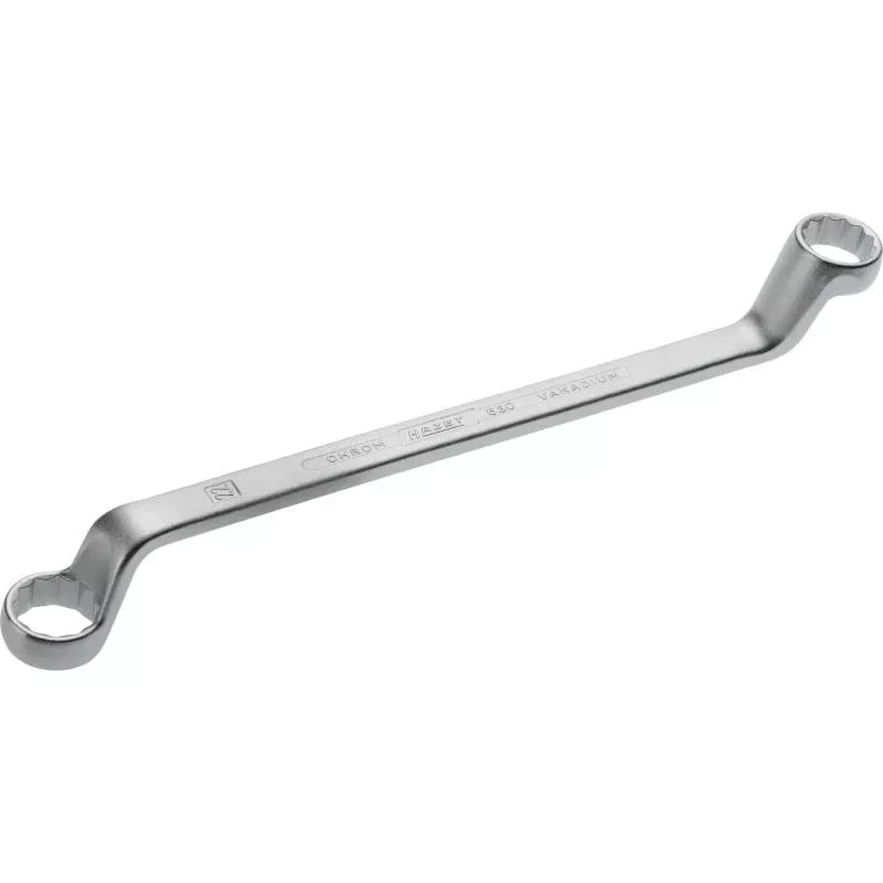 Hazet 630-21X22 Double Box-End Wrench, 12-Point, 21x22mm
