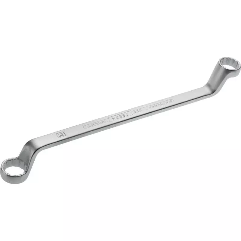Hazet 630-21X23 Double Box-End Wrench, 12-Point, 21x23mm