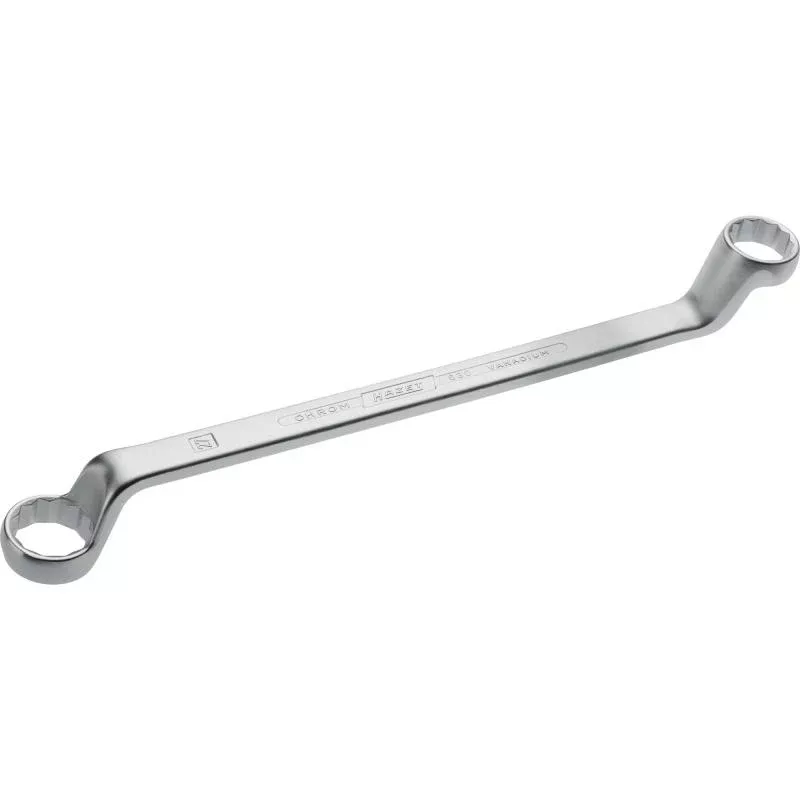 Hazet 630-24X27 Double Box-End Wrench, 12-Point, 24x27mm