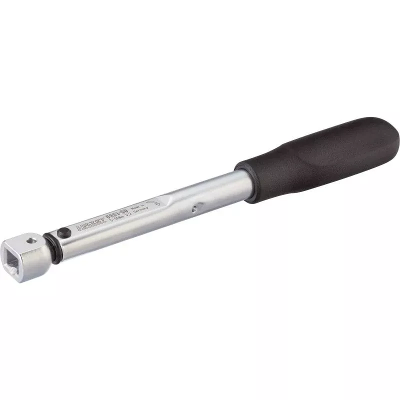 Hazet 6391-50 Torque Wrench, 5–50 Nm, 9x12mm Insert Square