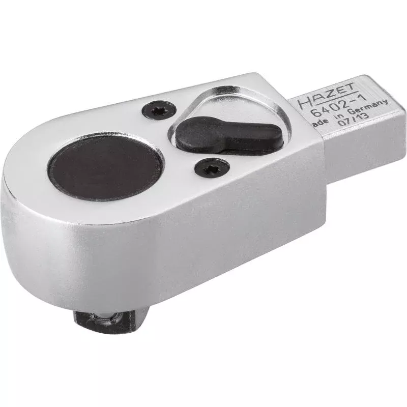 Hazet 6402-1 Insert Reversible Ratchet, 9x12mm Insert Square Drive, 10mm (3/8") Square