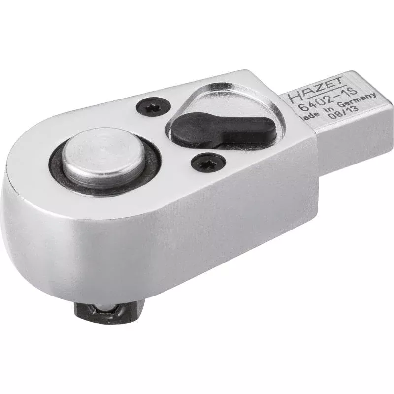 Hazet 6402-1S Insert Reversible Ratchet, 9x12mm Insert Square Drive, 10mm (3/8") Square