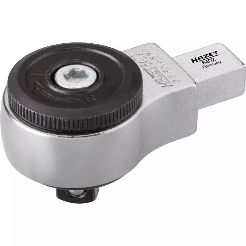Hazet 6402 Insert Reversible Ratchet, 9x12mm Insert Square Drive, 10mm (3/8") Square