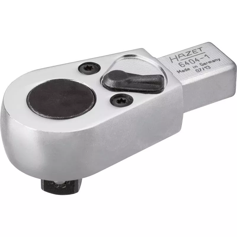 Hazet 6404-1 Insert Reversible Ratchet, 14x18mm Insert Square Drive, 12.5mm (1/2") Square