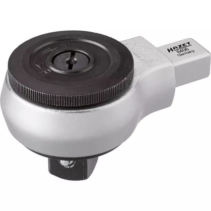 Hazet 6406 Insert Reversible Ratchet, 14x18mm Insert Square Drive, 20mm (3/4") Square
