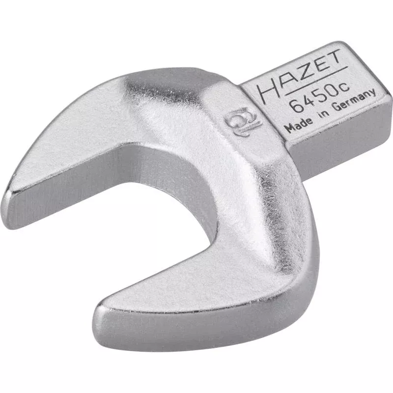 Hazet 6450C-19 Insert Open-End Wrench, 9x12mm Insert Square Drive, 19mm Hex