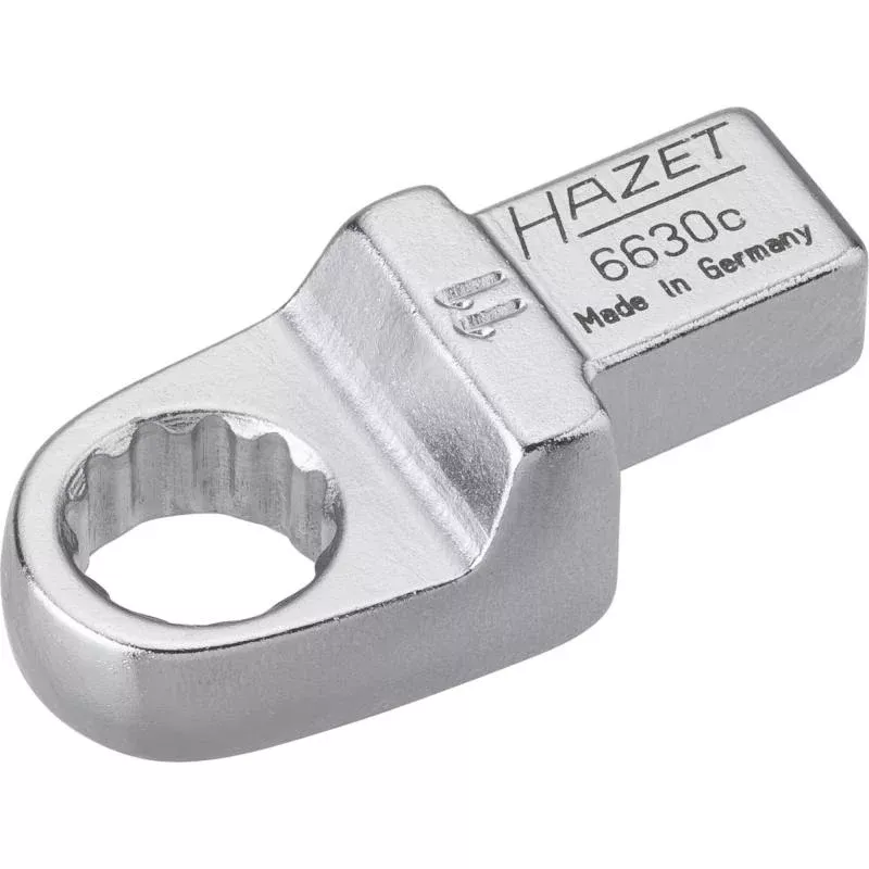 Hazet 6630C-11 Insert Box-End Wrench, 9x12mm Insert Square Drive, 11mm 12-Point