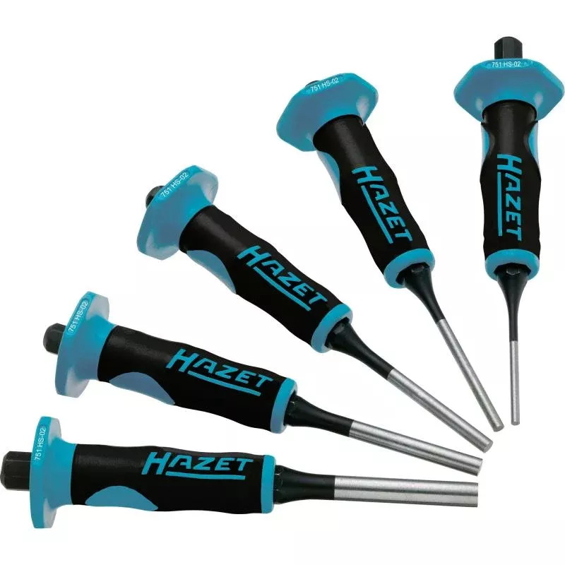Hazet 751HS/5 Drift Pin Set, 150mm, 5 Pieces