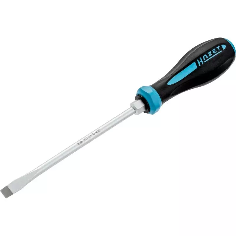 Hazet 802-100 HEXNamic Screwdriver, Slotted, 1.6x10mm