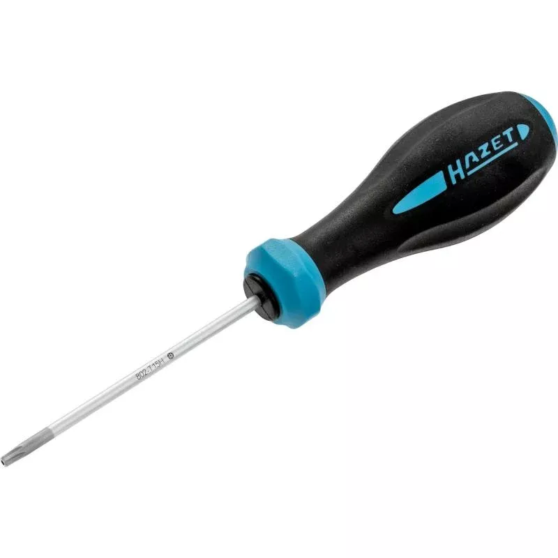 Hazet 802-T15H HEXAnamic Screwdriver, Tamper-Resistant TORX, T15H