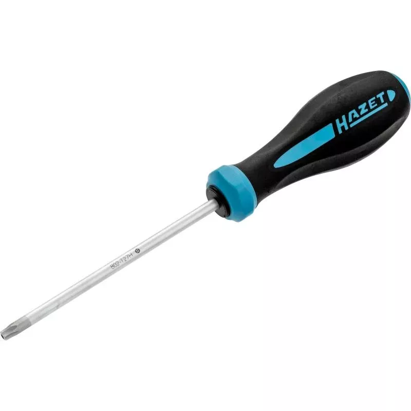 Hazet 802-T27H HEXAnamic Screwdriver, Tamper-Resistant TORX, T27H