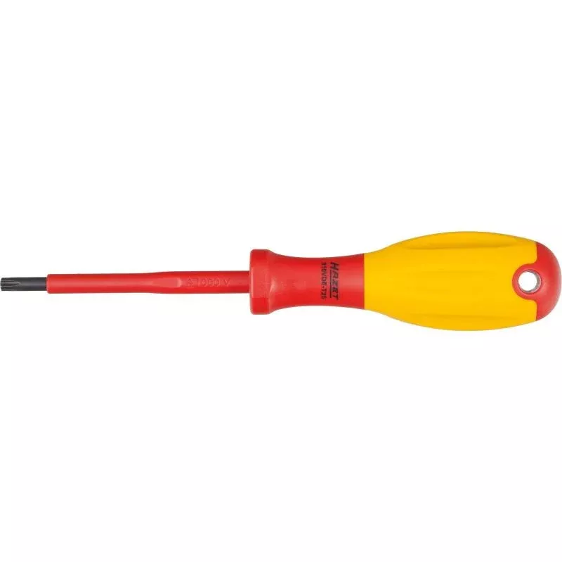 Hazet 810VDE-T25 Screwdriver with Protective Insulation, TORX, T25