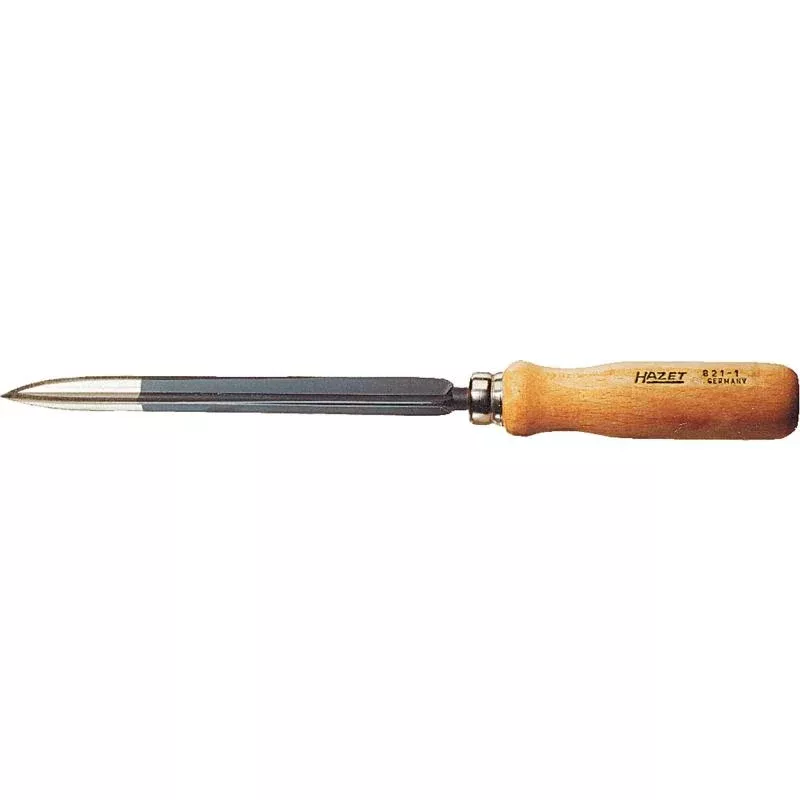 Hazet 821-1 Hollow Three-Square Scraper, 260mm