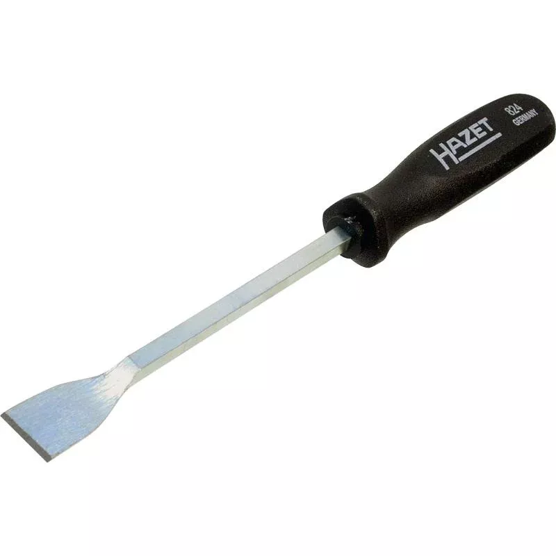 Hazet 824 Blunt Scraper, Long Blade, Flat Profile, 0.5x23mm