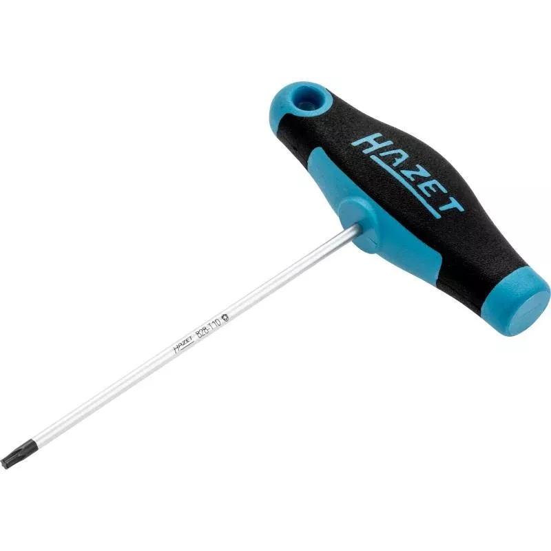 Hazet 828-T10 Screwdriver with T-Handle, TORX, T10