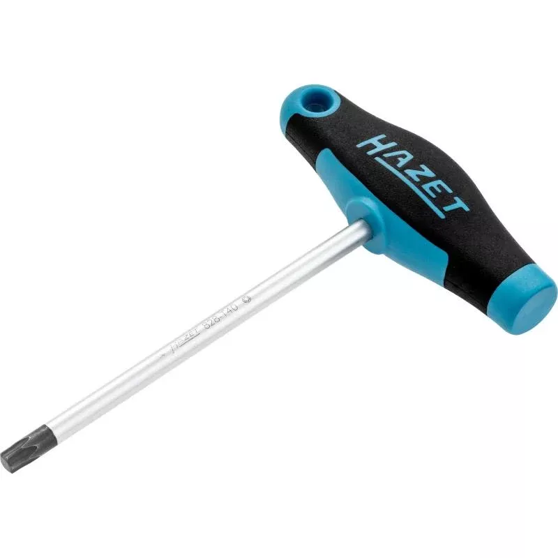 Hazet 828-T40 Screwdriver with T-Handle, TORX, T40