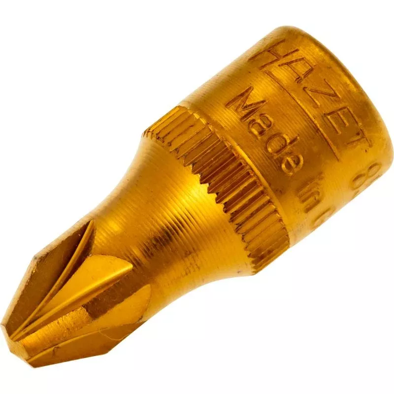 Hazet 8507-PZ3 Screwdriver Socket, 6.3mm (1/4") Square Drive, Pozidriv PZ3