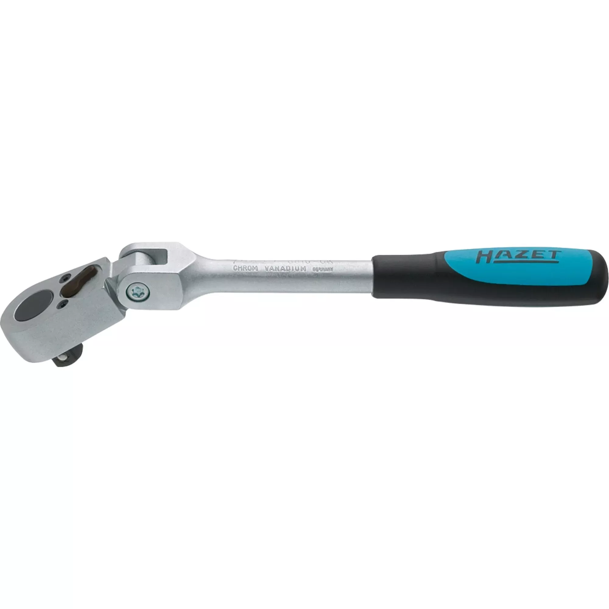 Hazet 8816GK Reversible ratchet ∙ with hinge