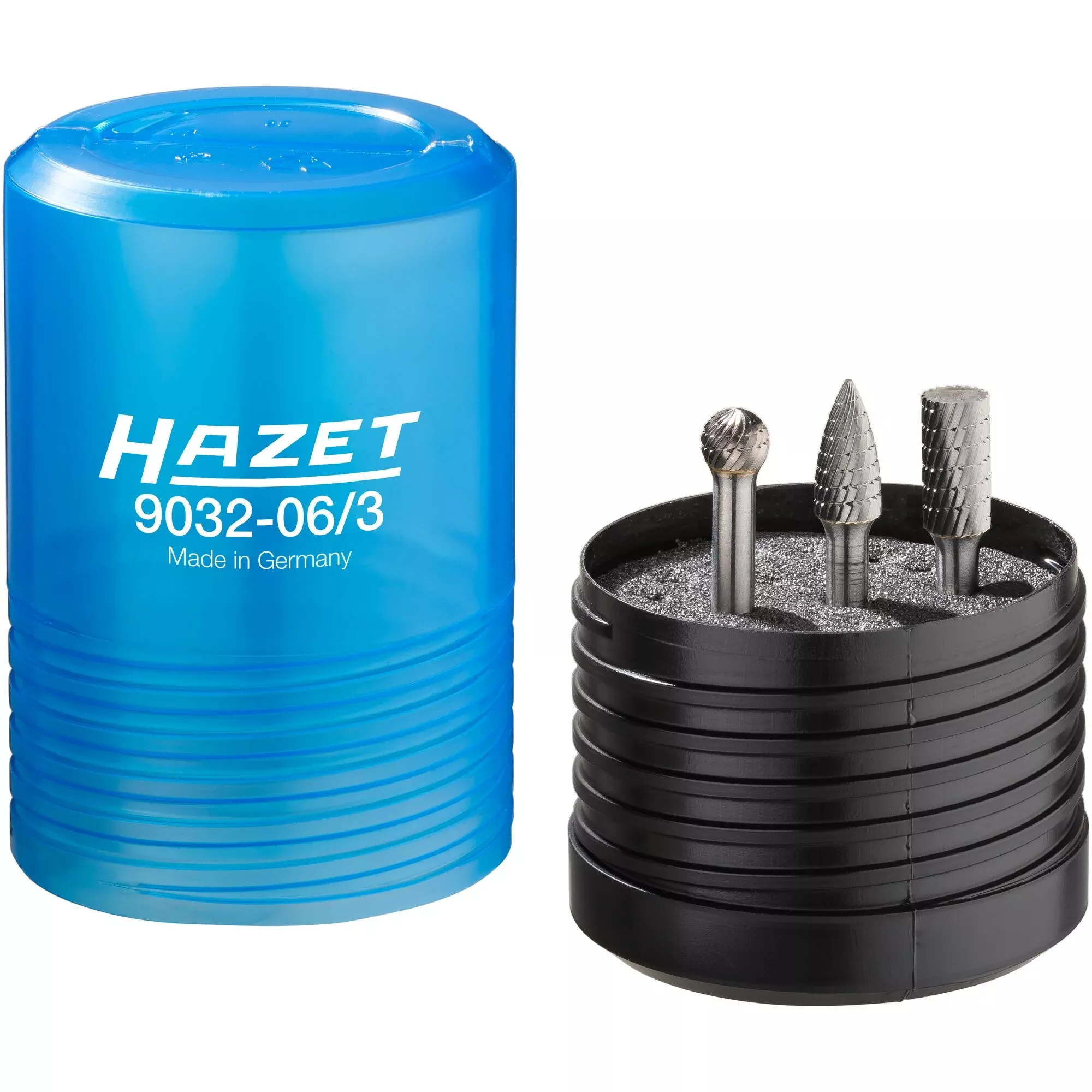Hazet 9032-06/3 Carbide milling pin set ∙ 6 mm