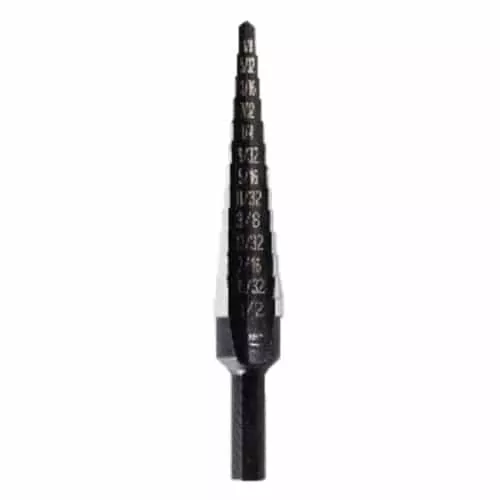 Irwin 10231 Step Drill Bit 1/8-Inch To 1/2-Inch Step 1/4-Inch Shank