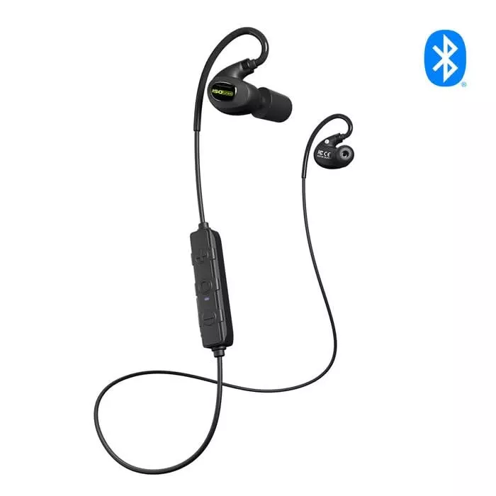 ISOTunes IT-23B PRO 3.0 Bluetooth Earbuds, Matte Black