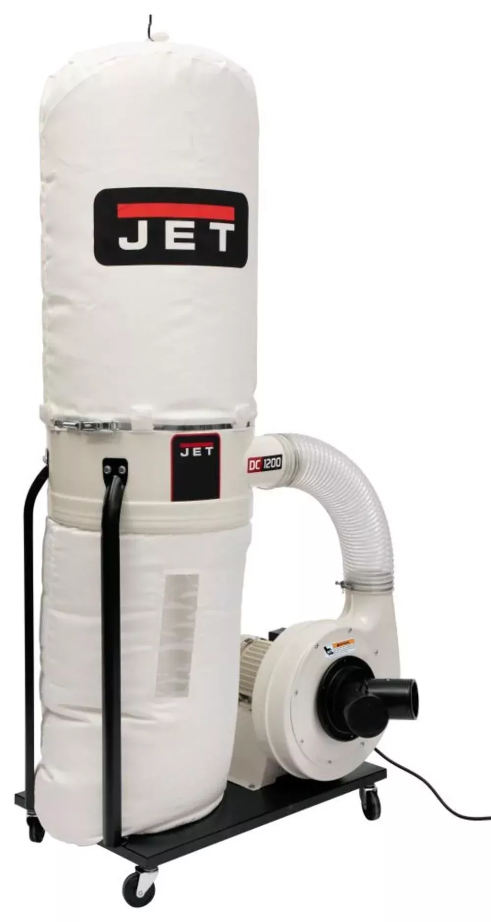 Jet DC-1200VX-BK3 Dust Collector, 2HP 3PH 230/460V, 30-Micron Bag Filter Kit 710703K
