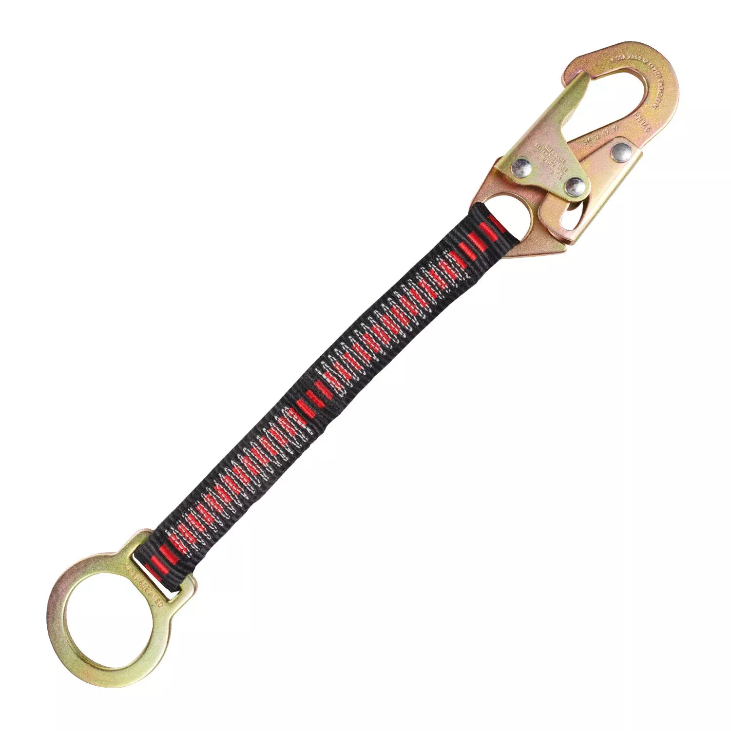 K Strong 18" D-ring Extender, Snap hook and O-ring UFZ802001